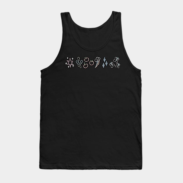 Neon Cuties Tank Top by Brony Designs